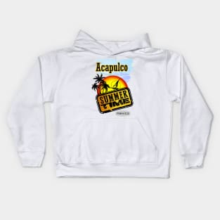 Acapulco, Summer Kids Hoodie